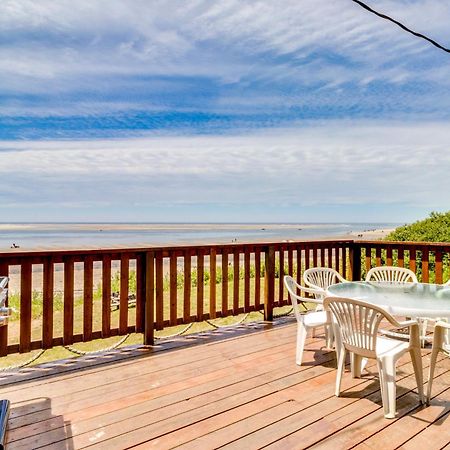 Happy Camp Beachfront Cabin Netarts Exterior foto