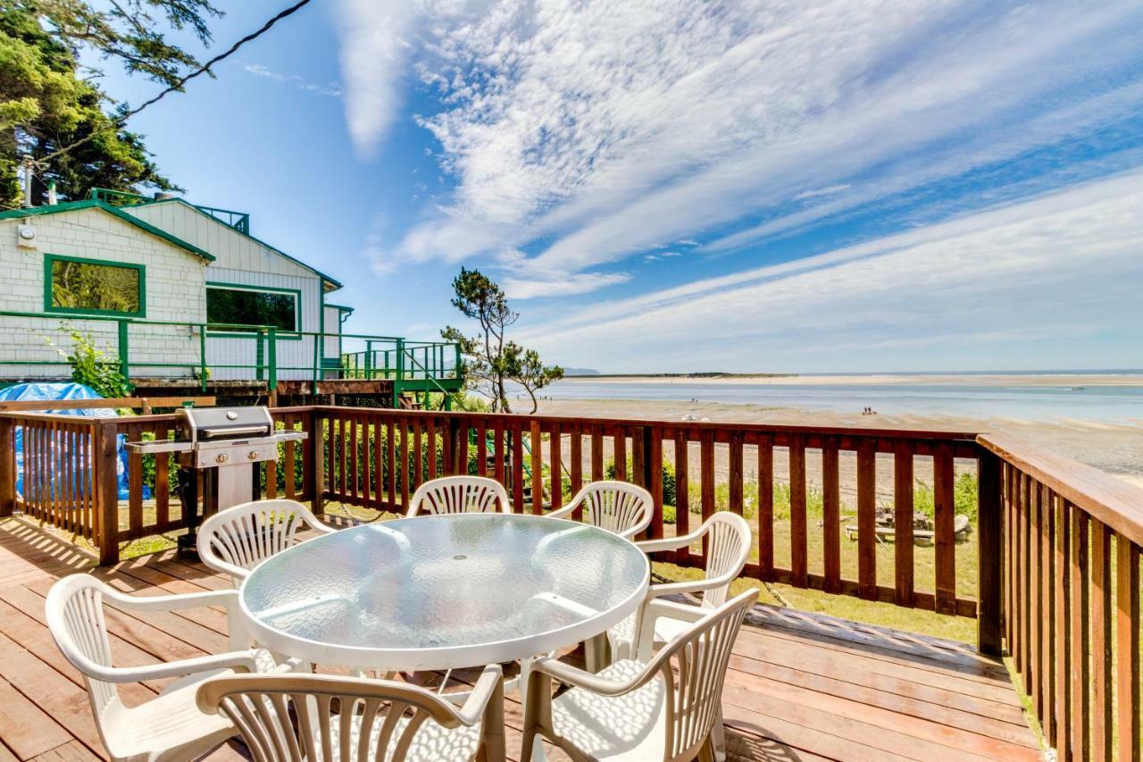 Happy Camp Beachfront Cabin Netarts Exterior foto